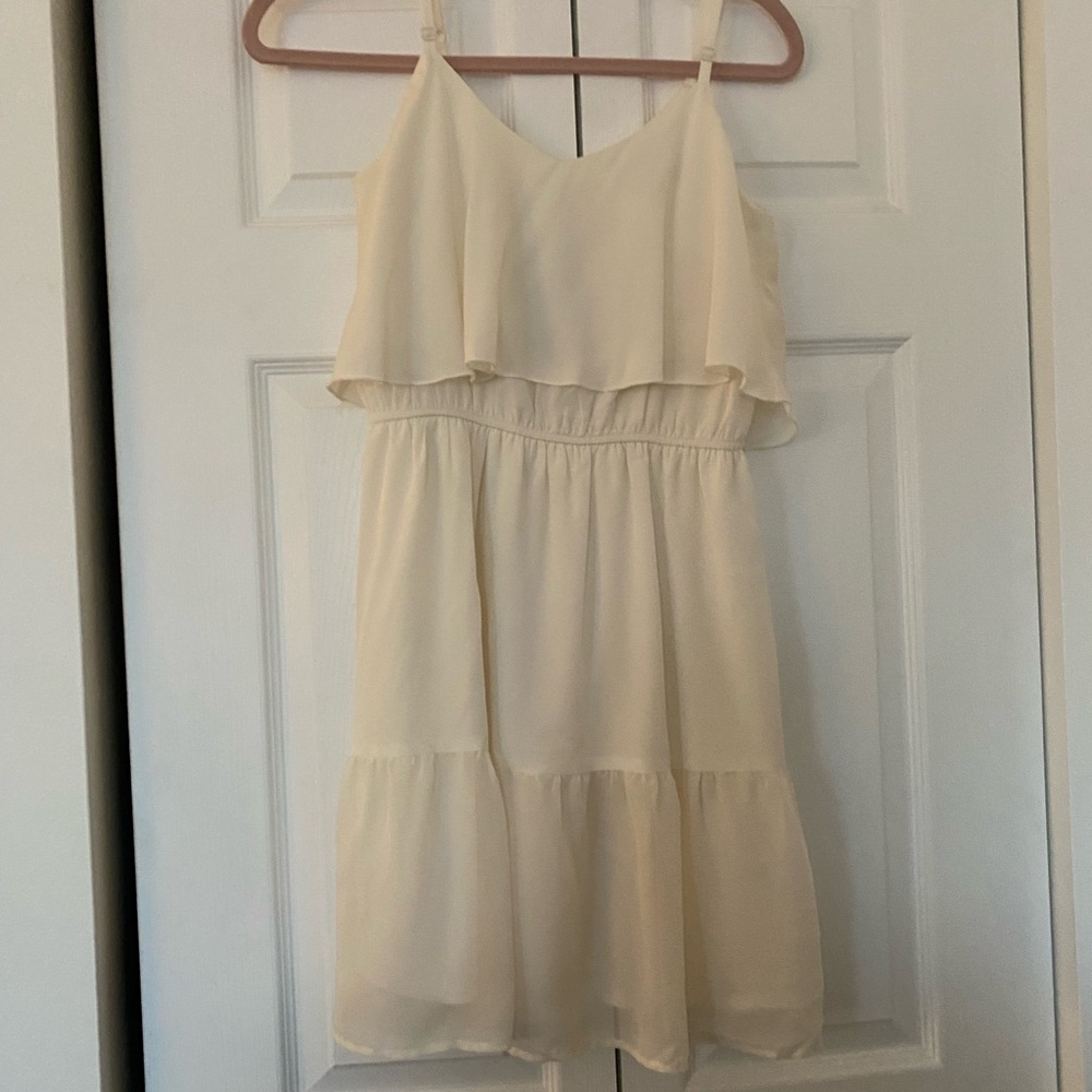 dELiA*s Cream Mini Dress